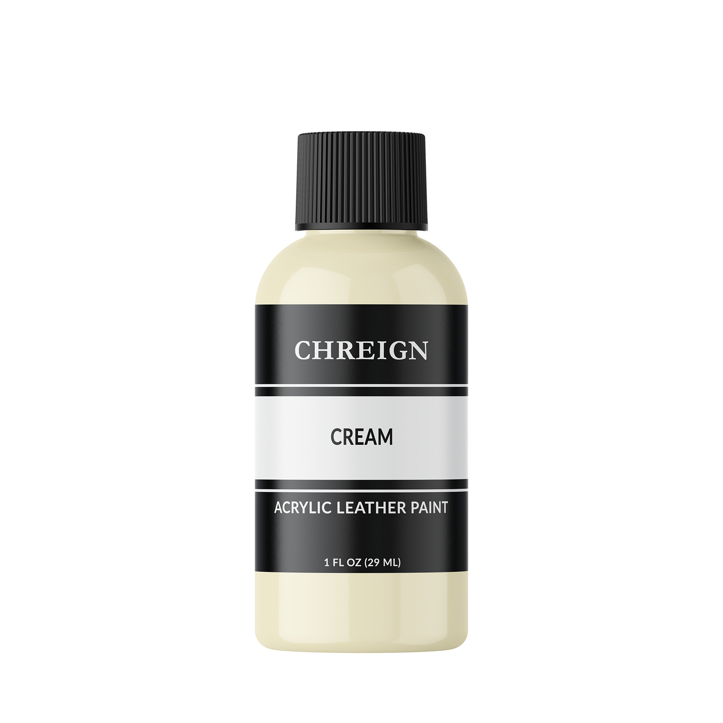 Acrylic Leather Paint, Cream 1 oz.