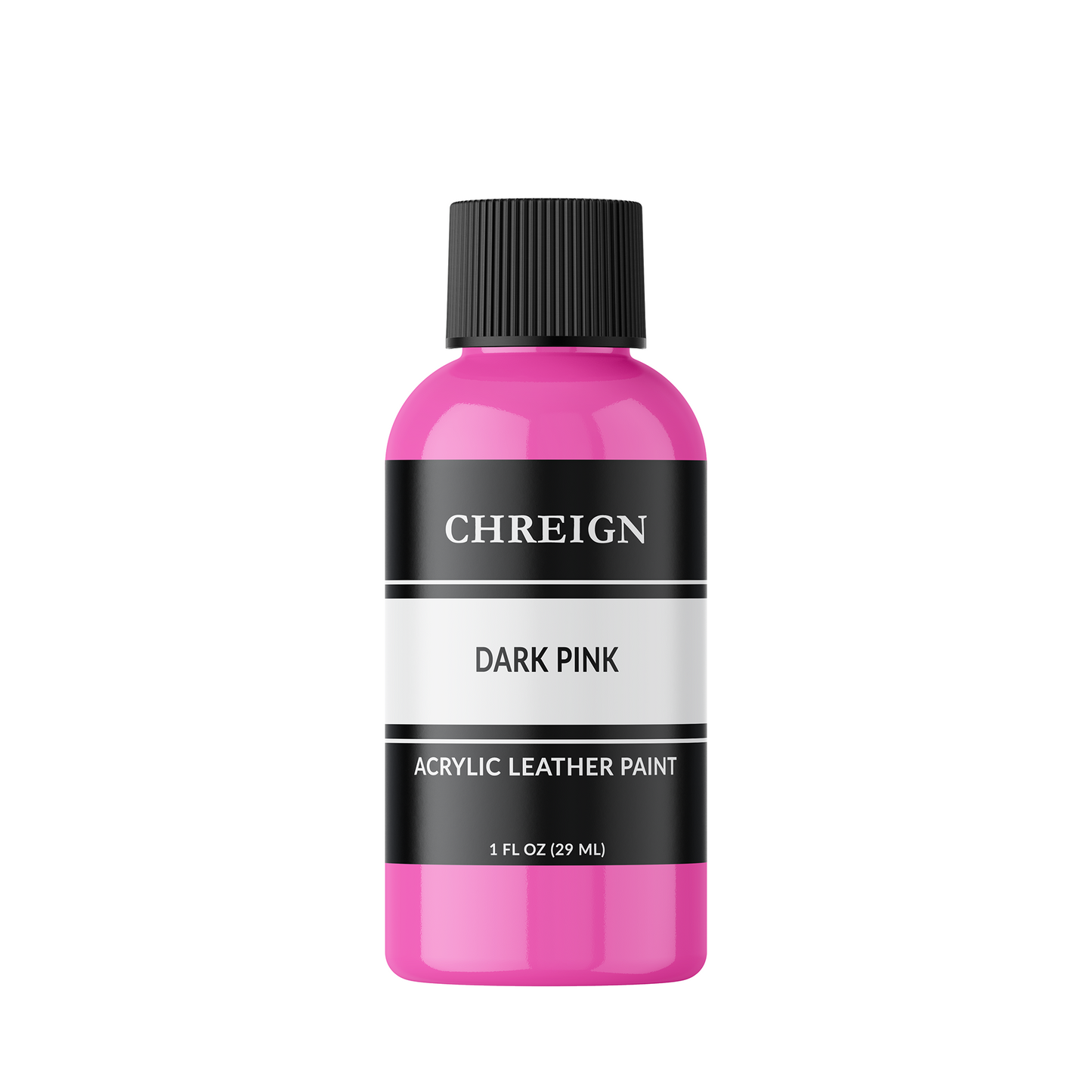 Acrylic Leather Paint, Dark Pink 1 oz.