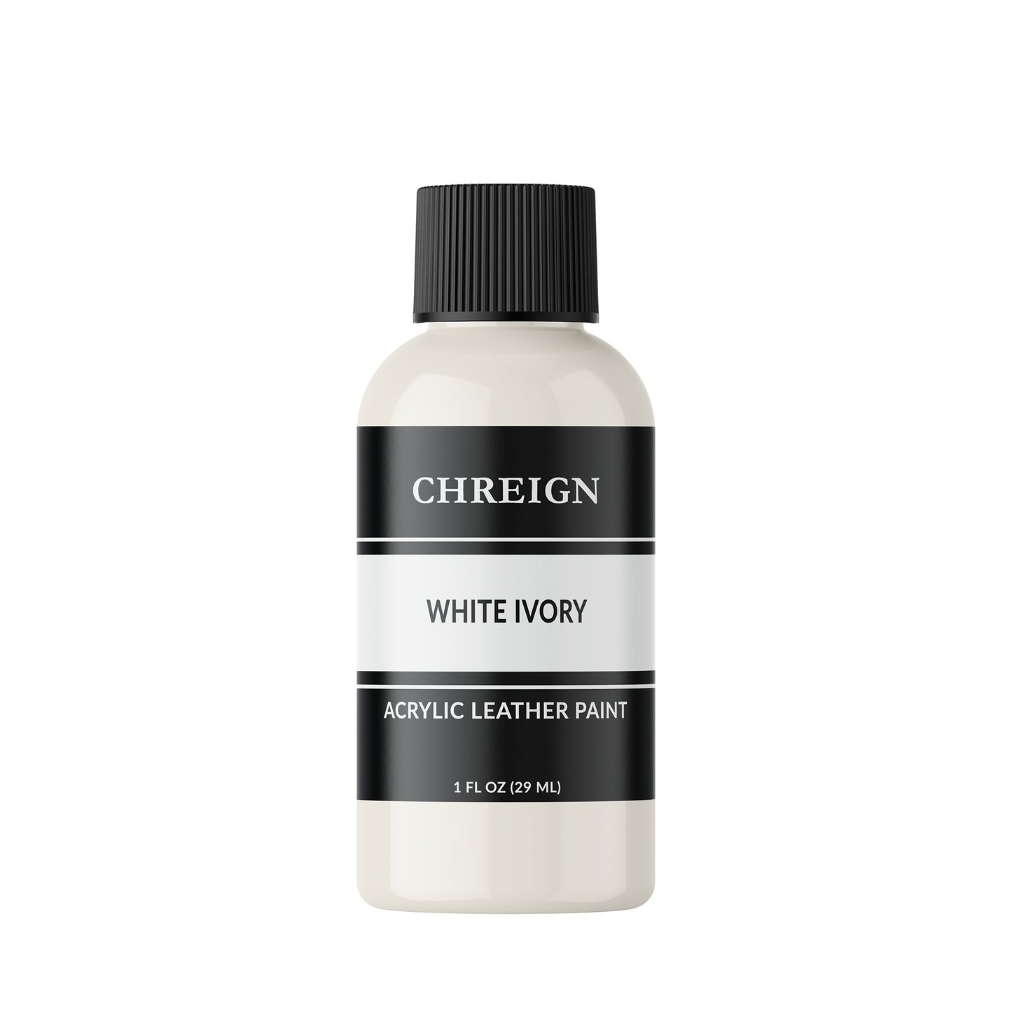 Acrylic Leather Paint, White Ivory 1 oz.