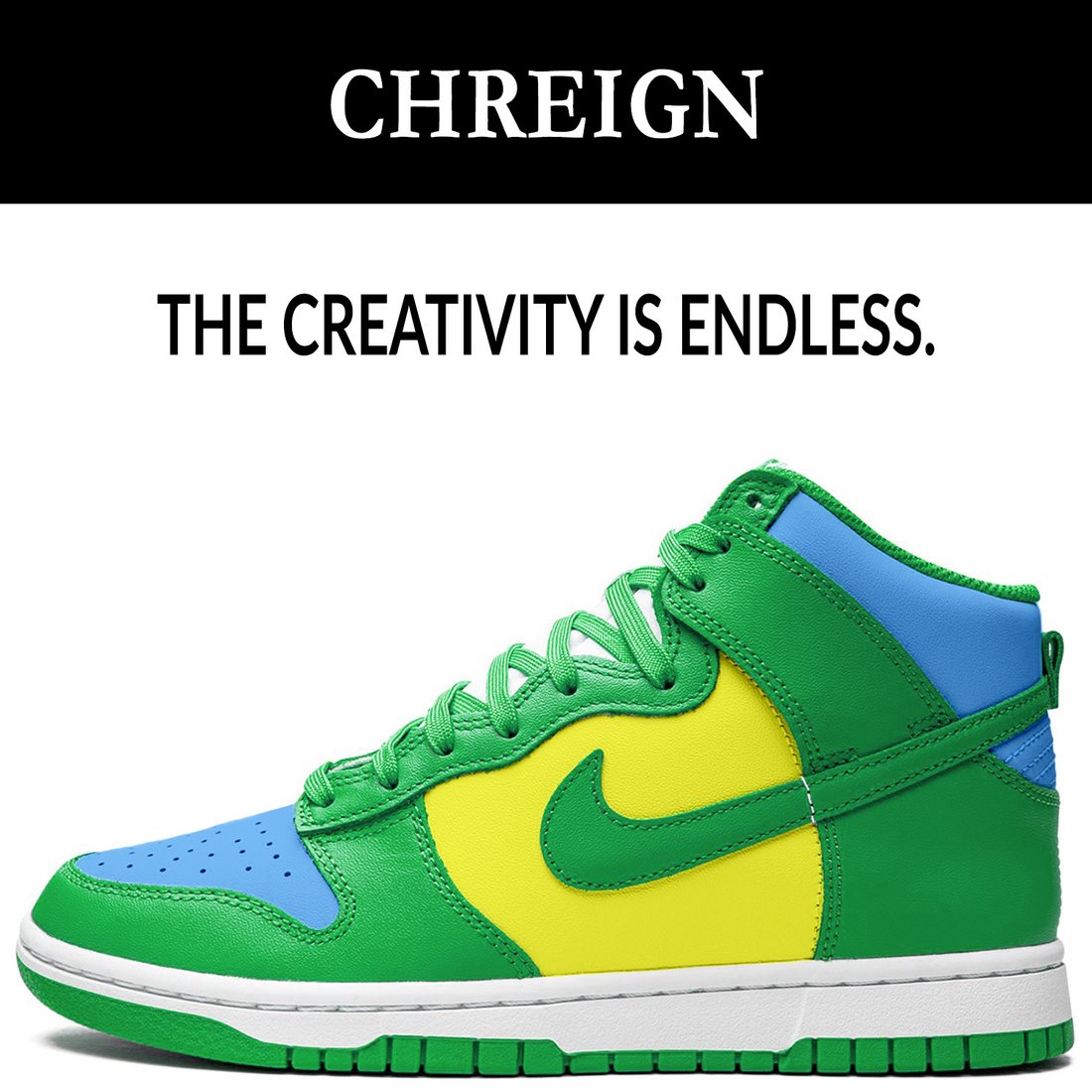 chreign acrylic leather paint sneaker art