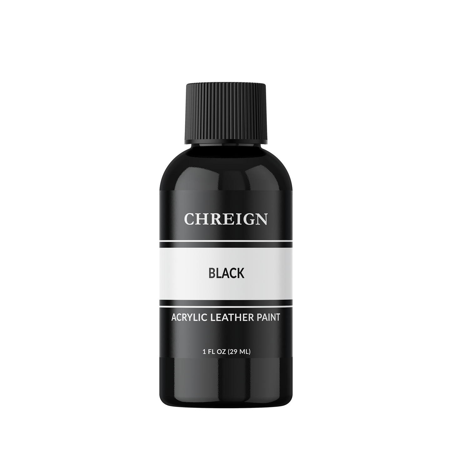 Acrylic Leather Paint, Black 1 oz.