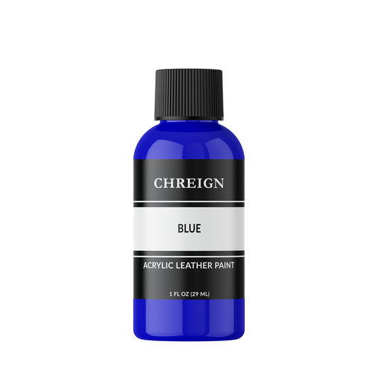 Acrylic Leather Paint, Blue 1 oz.