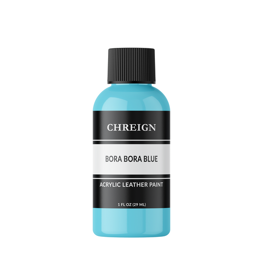Acrylic Leather Paint, Bora Bora Blue 1 oz.