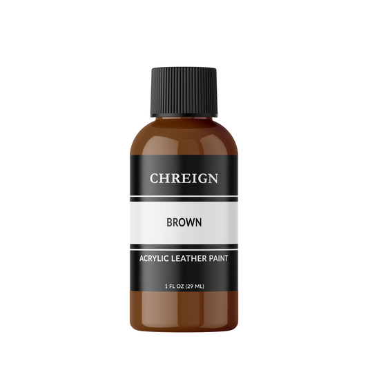 Acrylic Leather Paint, Brown 1 oz.