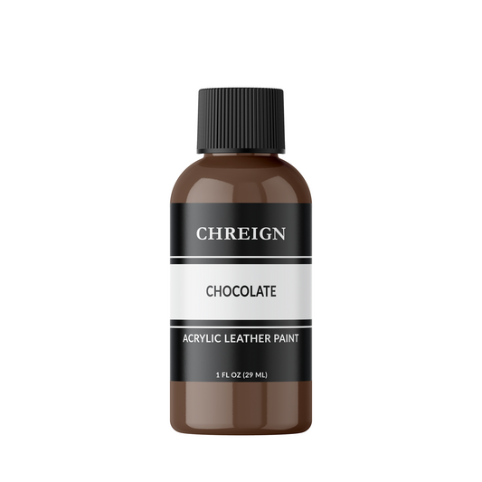 Acrylic Leather Paint, Chocolate 1 oz.