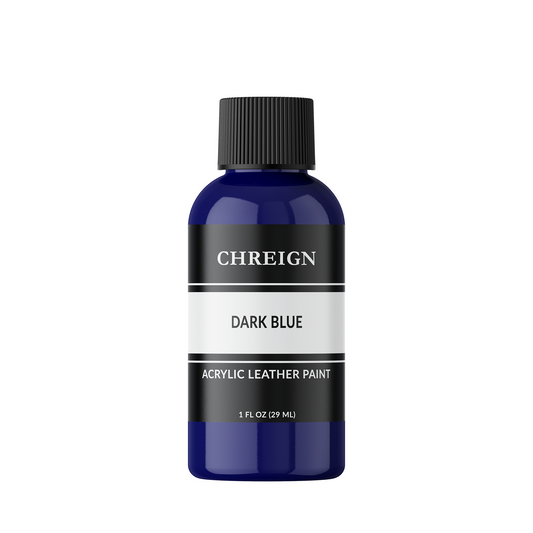 Acrylic Leather Paint, Dark Blue 1 oz.