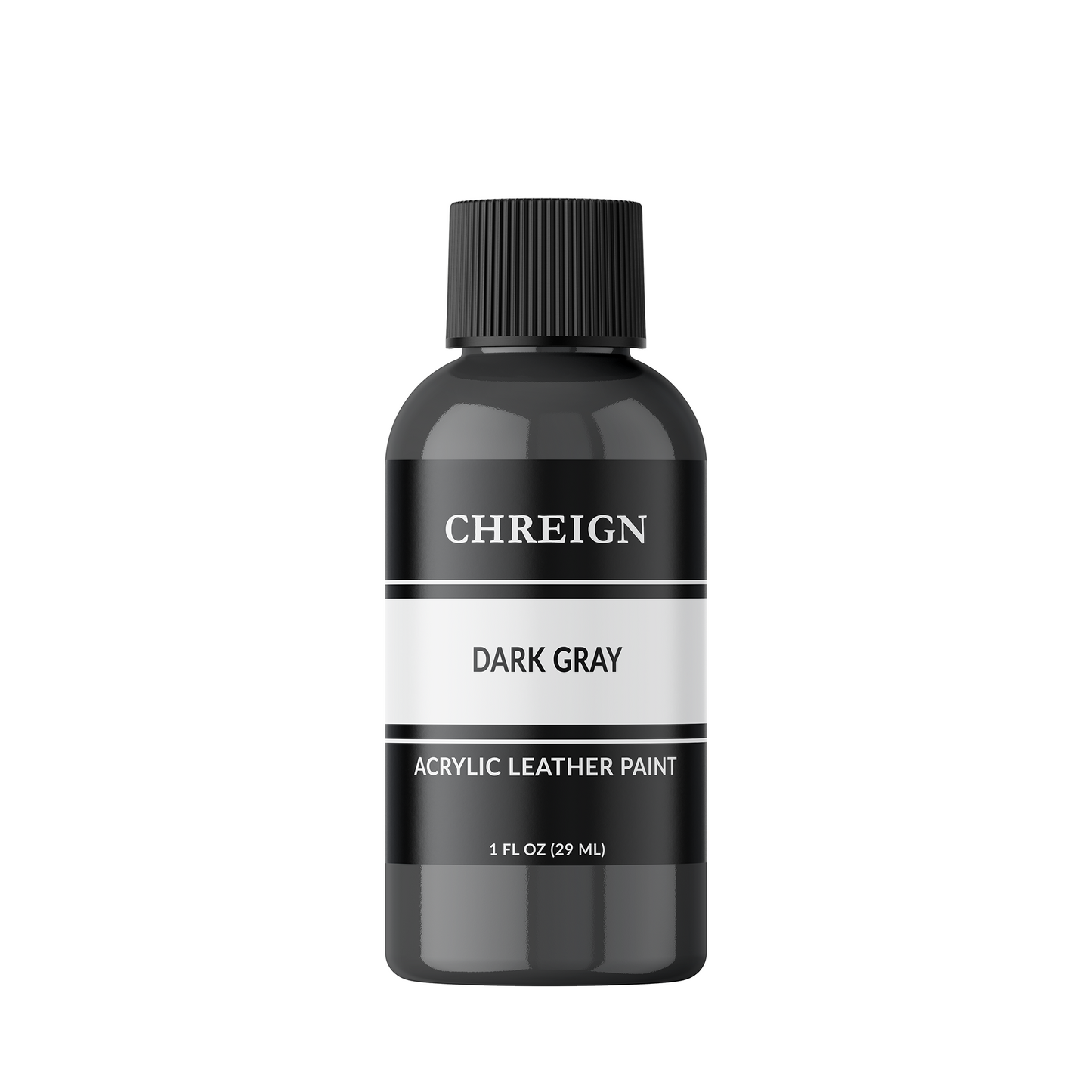 Acrylic Leather Paint, Dark Gray 1 oz.