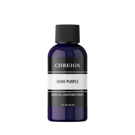 Acrylic Leather Paint, Dark Purple 1 oz.