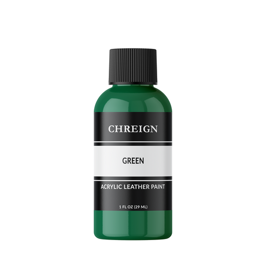 Acrylic Leather Paint, Green 1 oz.