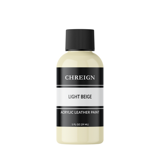Acrylic Leather Paint, Light Beige 1 oz.