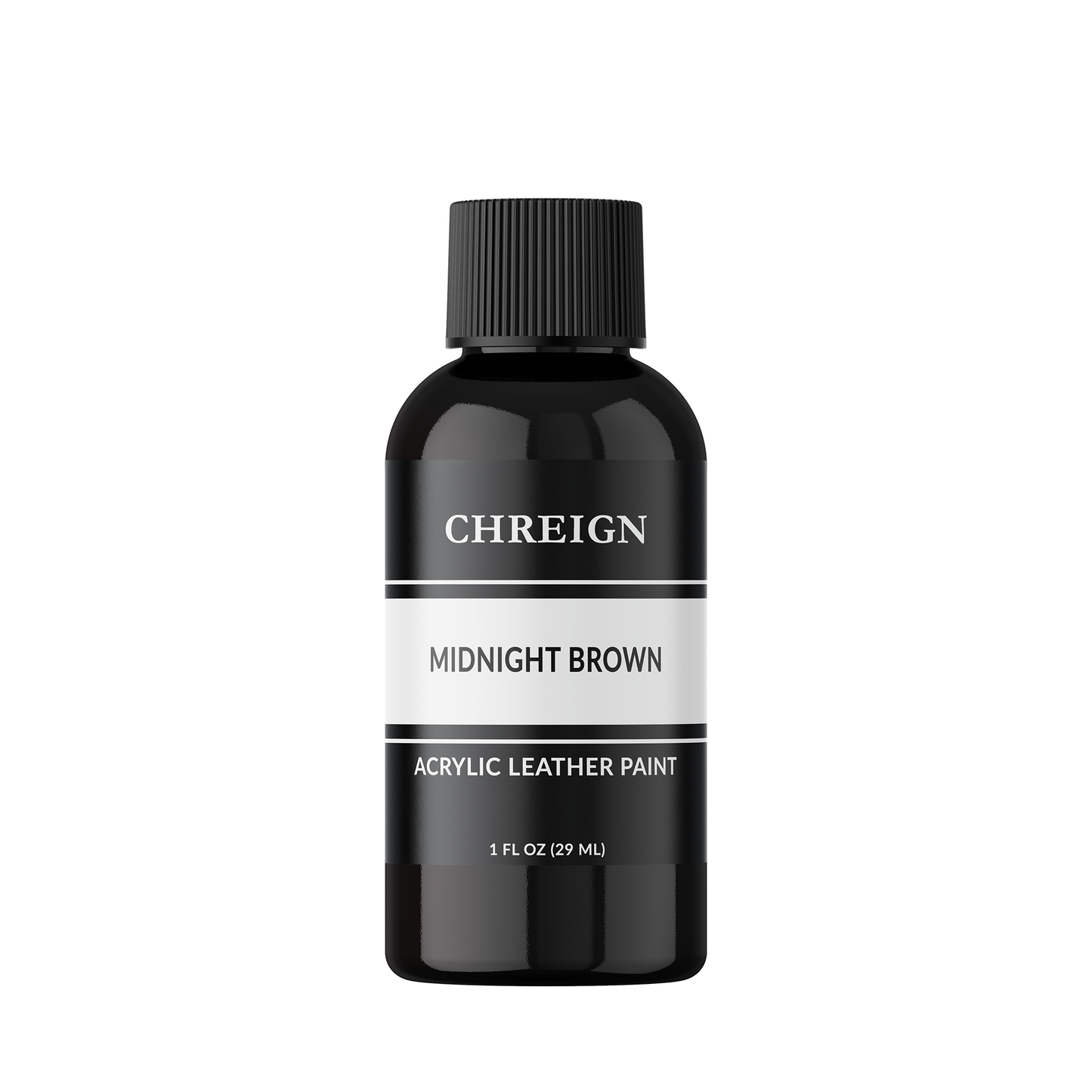 Acrylic Leather Paint, Midnight Brown 1 oz.