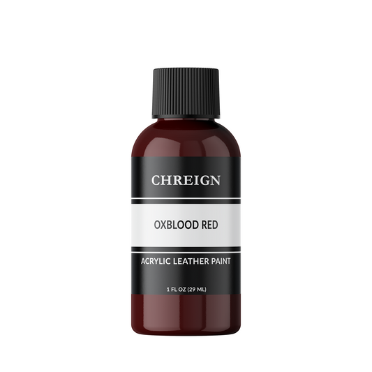 Acrylic Leather Paint, Oxblood Red 1 oz.